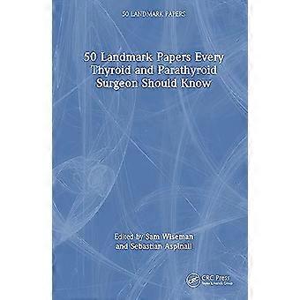 50 Landmark Papers every Thyroid and Parathyroid Surgeon Should Know