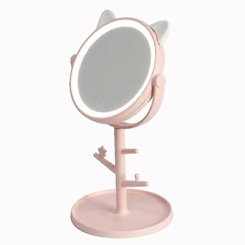 mirror table pink makeup cable|makeup desktop 1pcs