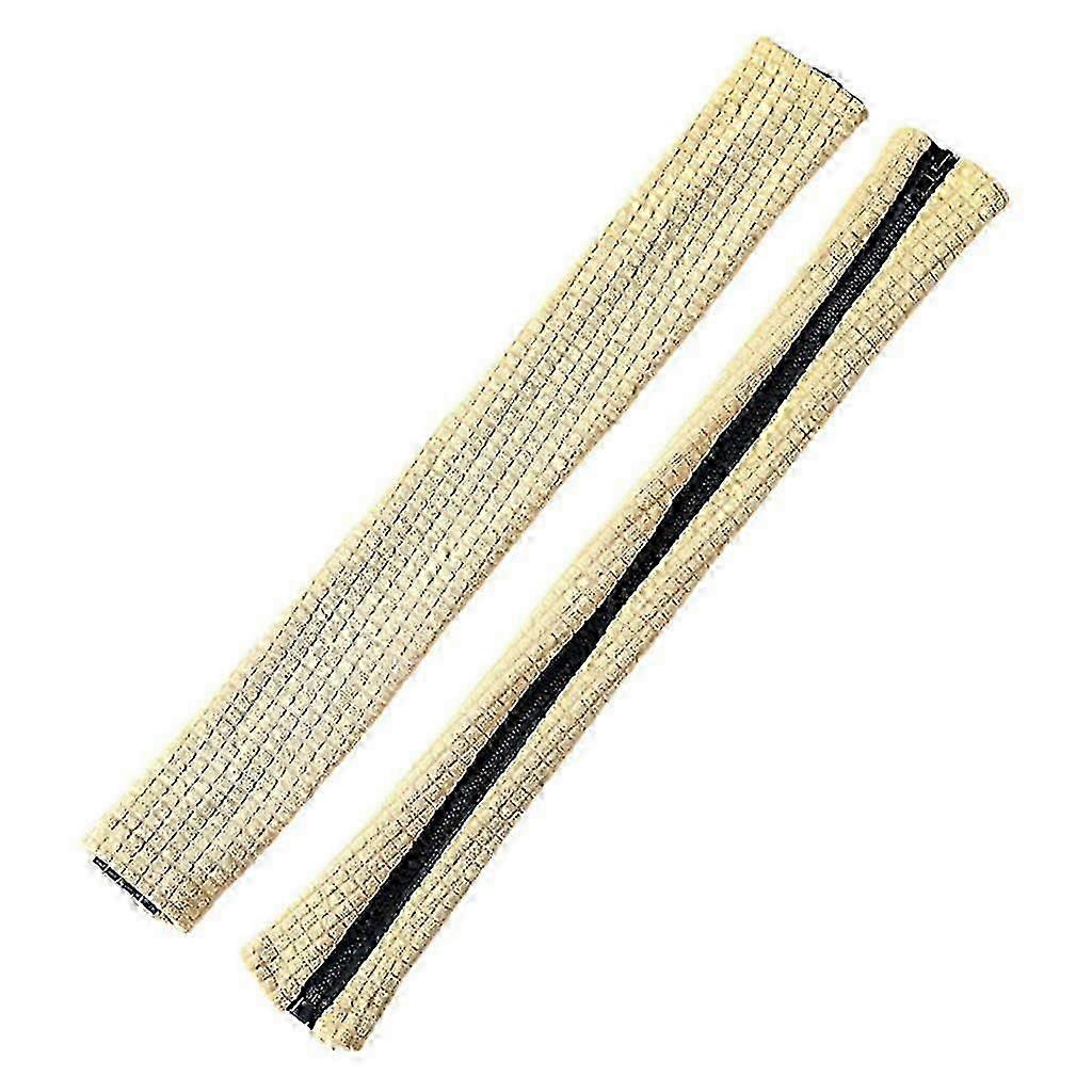 2 / Sett Glidelås Vaskbar Elastisk Armlen Armlen Slip Svart