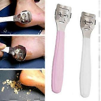 Corn Hard Skin Remover Heel File Scrubber Plastic Handle Pedicure Tool