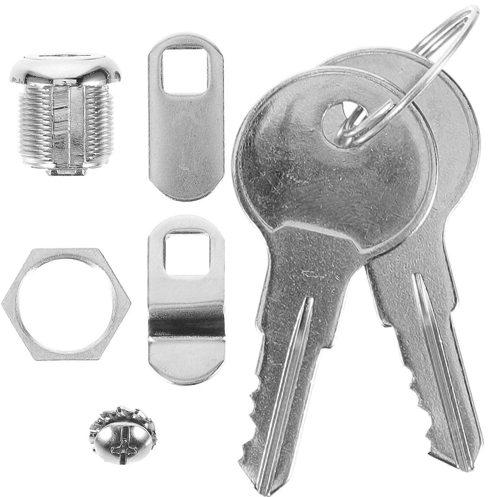1 Set Drawer Lock With Key Tool Box Lock Replacement Rv Storage Lock Desk Lock