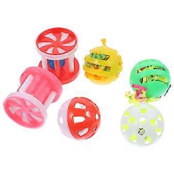Kauspielzeug für Papageien, 2 Sets robuste Beißspielzeuge für Vögel
