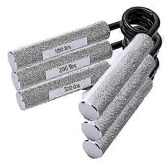 Metal Hand Grip Strengthener Set of 3 (100lb,200lb,300lb) for Wrist & Forearm Strength Training erfg