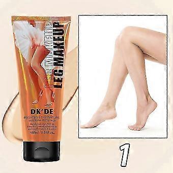 DK'DE+ 3-color Waterproof Leg Foundation Makeup Bronze Highlighter High Coverage Concealer, Leg Makeup Base Woman
