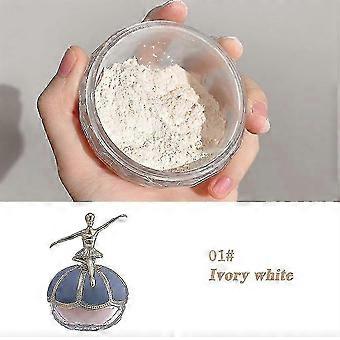 Ballet Statuette Face Loose Setting Powder, Makeup Fixing Powder Air Sense, Waterproof Long Lasting Makeup Fixing Powder