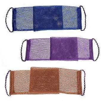Bath Exfoliating Towel Household Bath Scrubbers for Body Cleaning 18Pcs