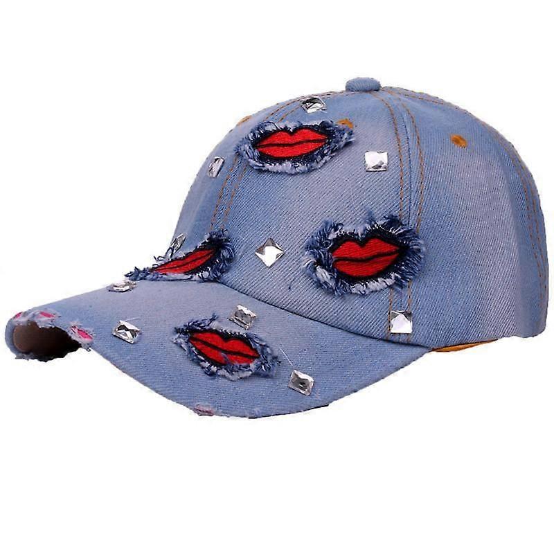Kvinders bomuld Hat Denim Baseball Cap læber djustable Snapback Hat Gorra
