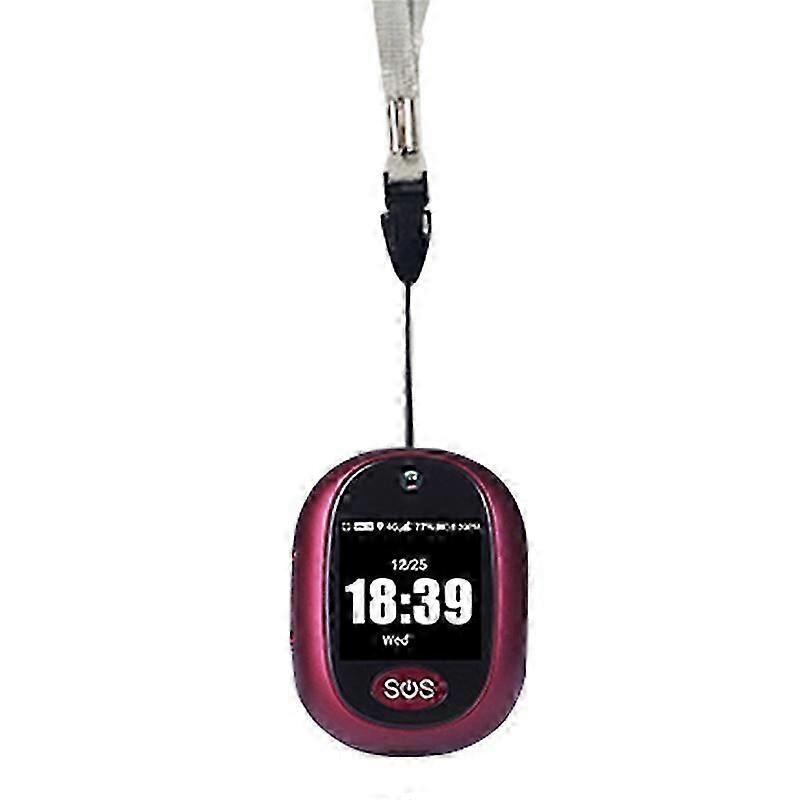 4G GPS Tracking Pendant V45(Red)