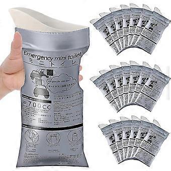 Disposable Emergency Urinal Bag, 8 Pcs Portable Camping Pee Bags, Travel Pee Bags, Traffic Jam Emergency Portable Urine Bag, Vomit Bags, For Men Women