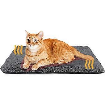 Self-heating cat/dog bed mat; super warm, for pets.