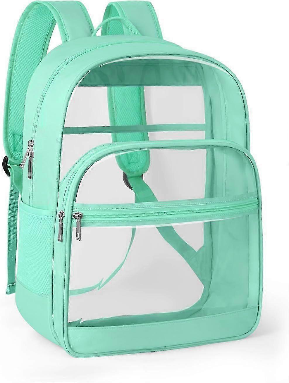 Fabric Reinforced Clear Backpack