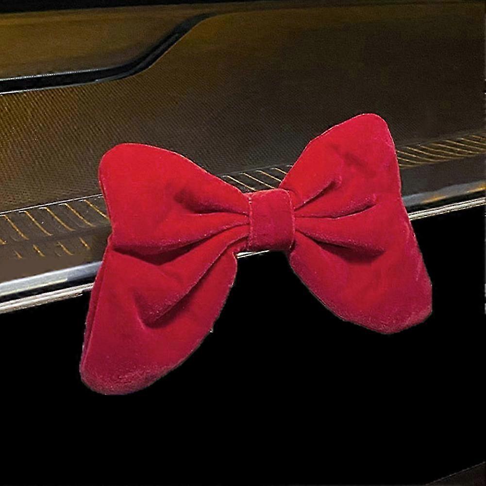 Elegant Bow Dashboard Accent Storage