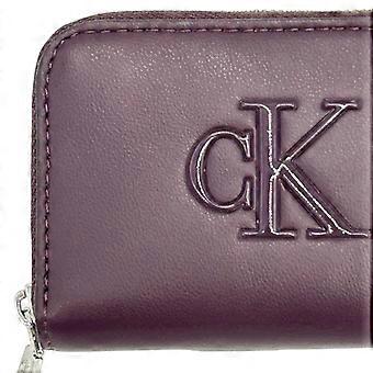 Calvin Klein Geldbörse Lv04f1154g Bold Ck, mittelgroß, Reißverschluss.