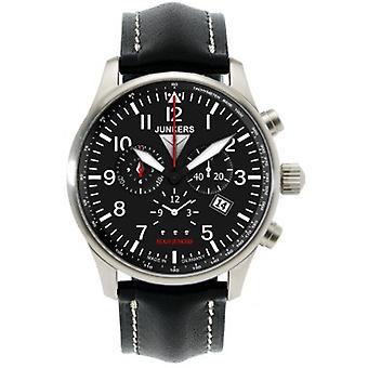 Hugo junkers Quartz Analog Man Watch with Cowhide Bracelet 6684-2
