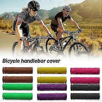 Black MTB Bicycle Handlebar Grip and Soft Sleeve Cover for BMX Mountain Bikes