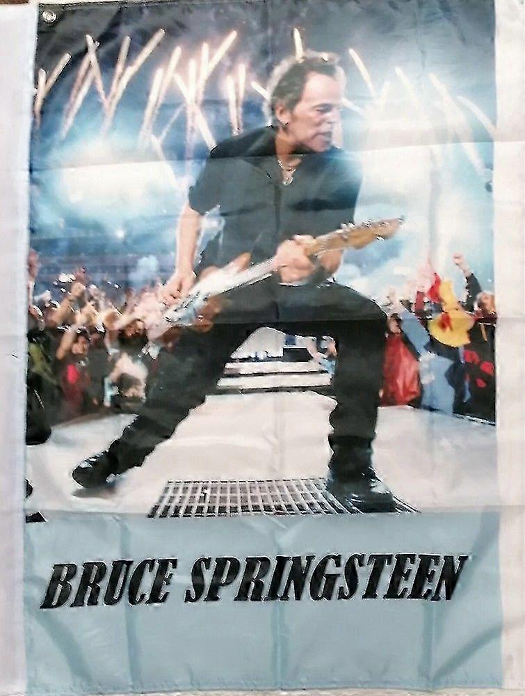 Flag Bruce Springsteen Blue
