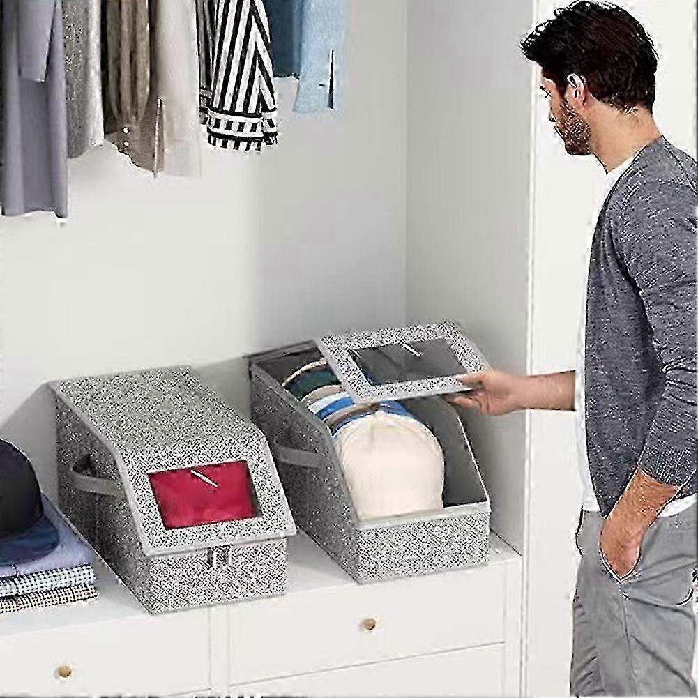 Stackable Dustproof Hat Storage Box