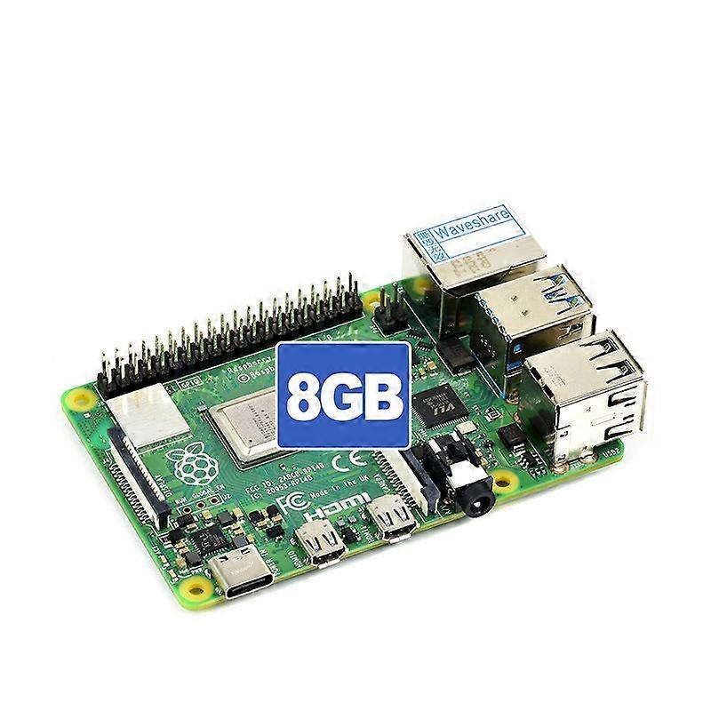 Development Board Waveshare For Raspberry Pi 4 Model B 8GB