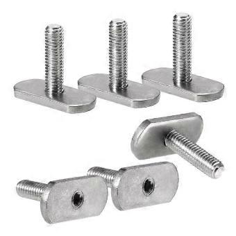 Stainless M6 Spacer Bolts For Rails