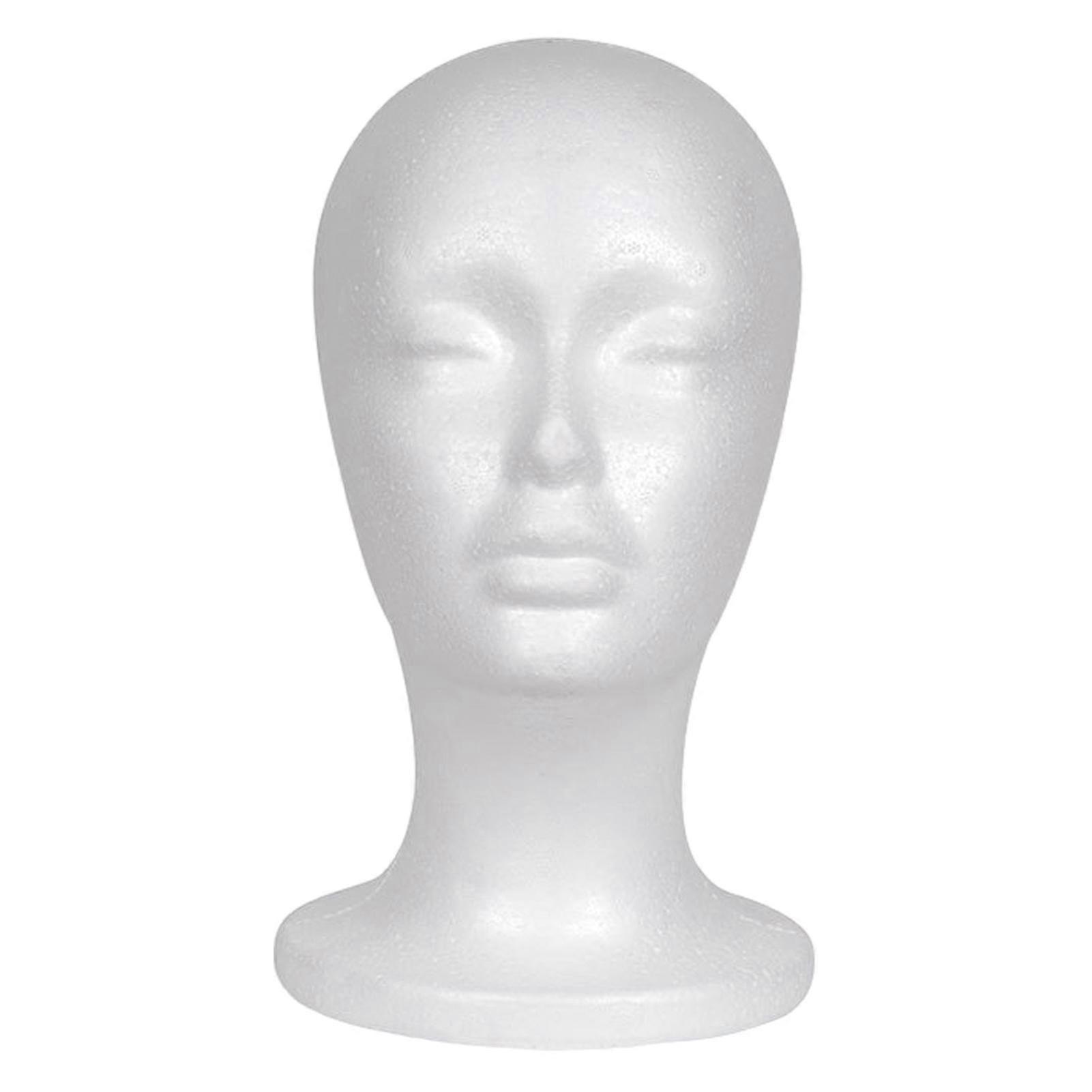 Durable Foam Mannequin Head 26cm Height