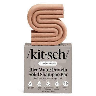Kitsch Rice Water Protein Solid Shampoo Bar - 3.2oz