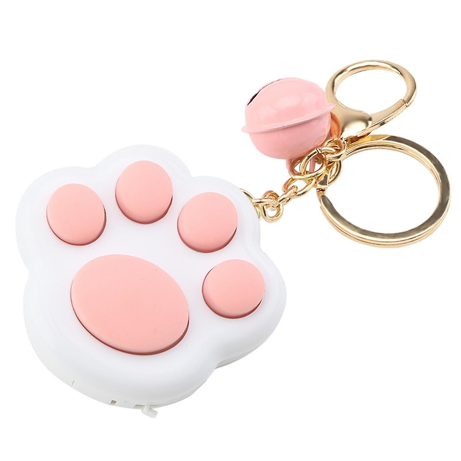 Mini Cat Paw Game Keychain Led Electronic Memory Games For Kids Adults