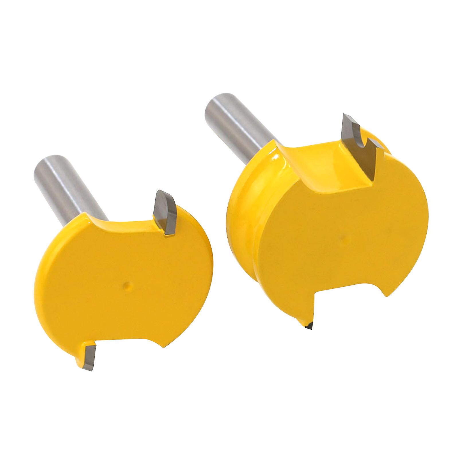 2 Pcs Router Bit T-type Arc Milling Cutter