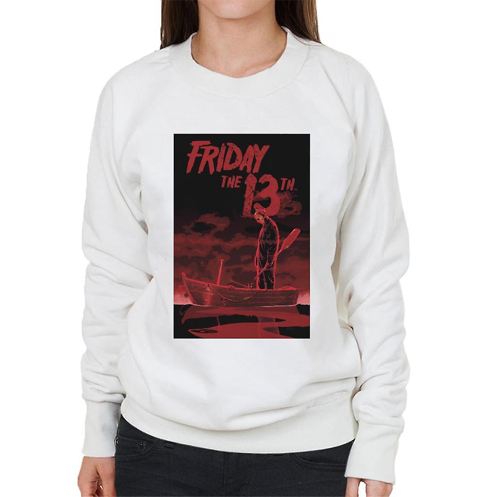 Friday 13th Crimson Boat Women's Sweatshirt