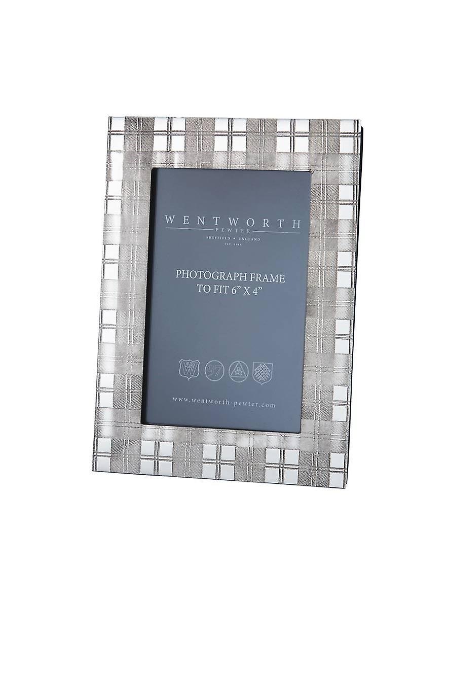 Tartan Photo Frame - 6" x 4"