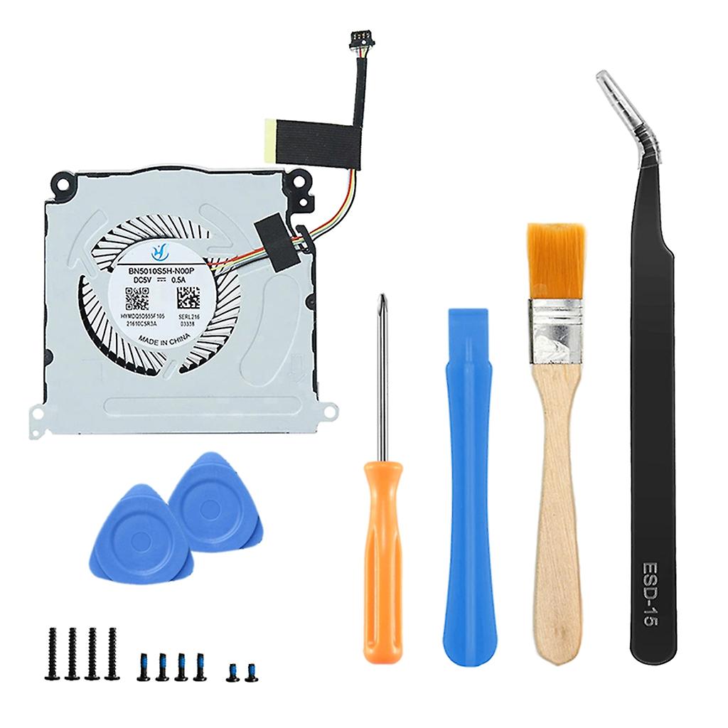 CPU Cooling Fan for Steam Deck with Screwdriver Screw Set Resolve Heat Problem