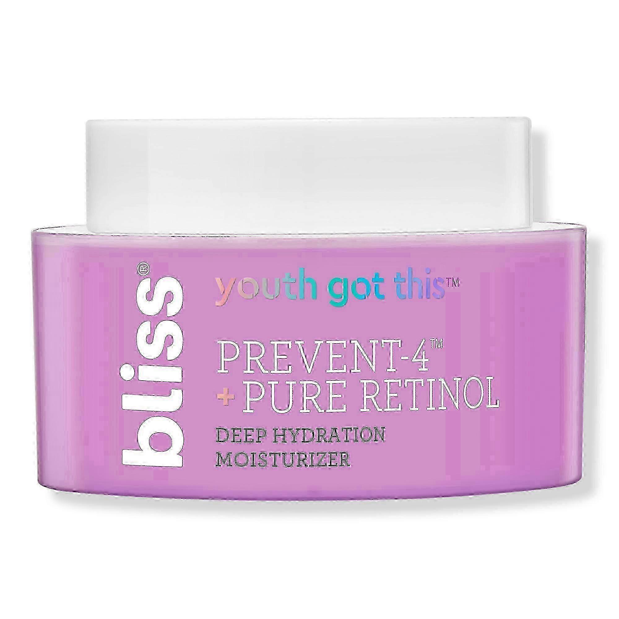Bliss Youth Got 这款 Prevent-4 + 纯视黄醇深层保湿霜, 1.7 Oz