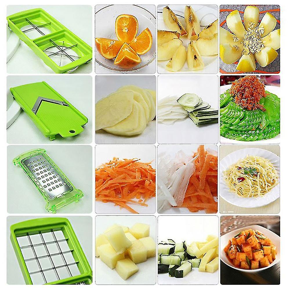 10pcs Vegetable Chopper