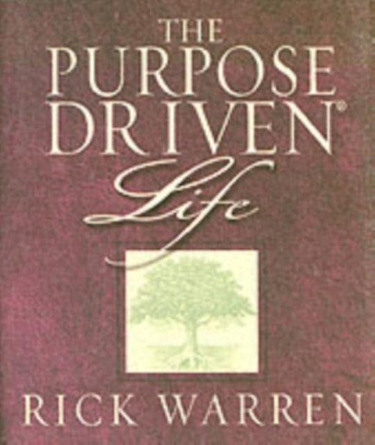 The Purpose Driven Life by Rick Warren Paperback Book