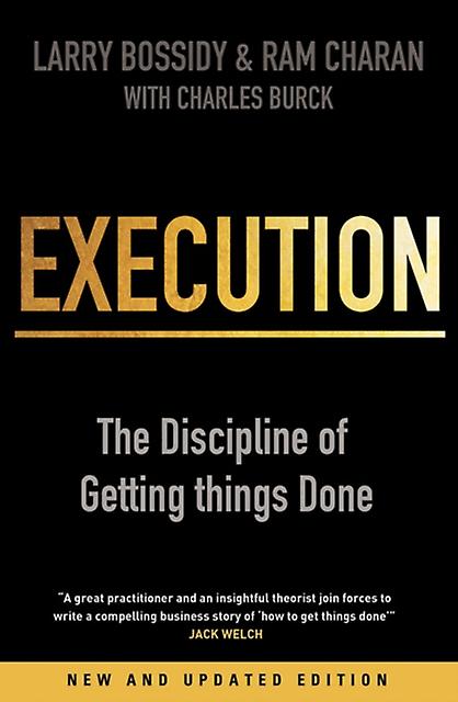 Execution by Ram Charan Paperback Book