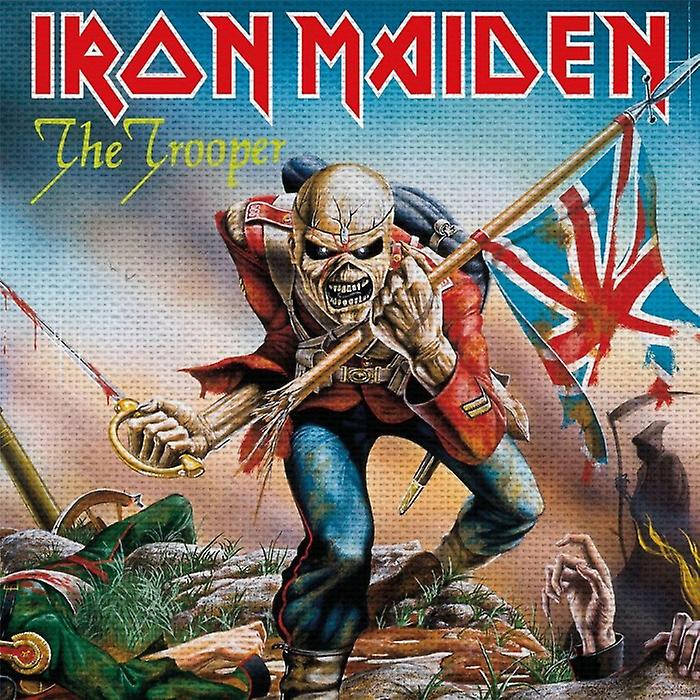 Iron Maiden The Trooper Canvas Print