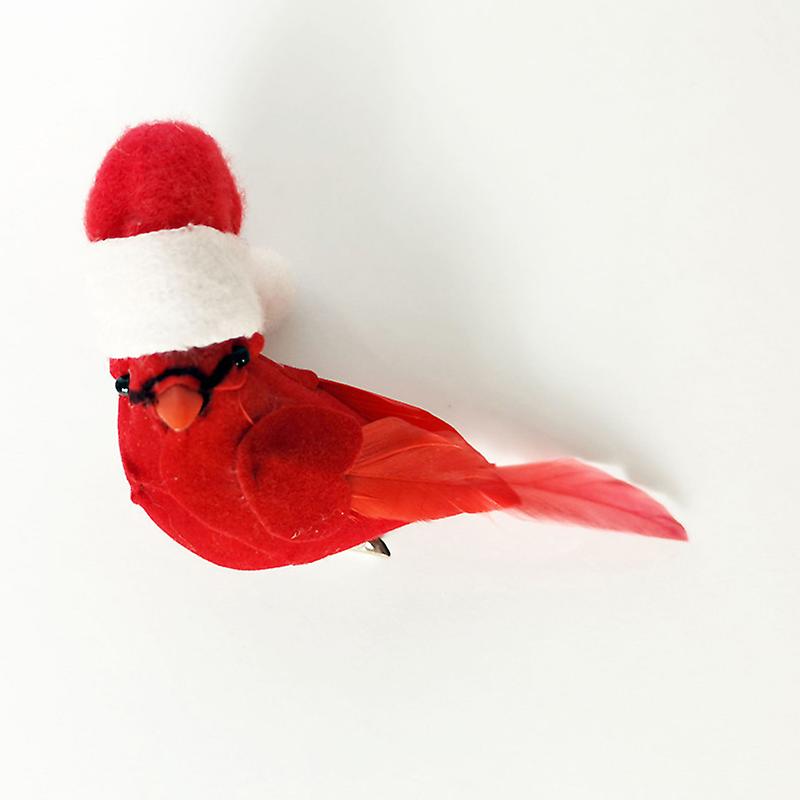 1pcs Foam Feathers Simulation Bird Model Faux Birds With Clips Indoor Outdoor