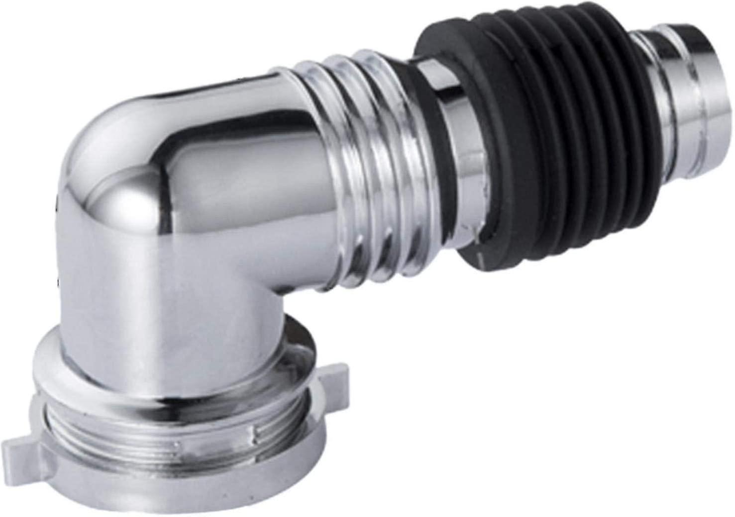 Floor Drain Connector,universal Drain Hose Connection For Washing Machine Pipe1pcssilver