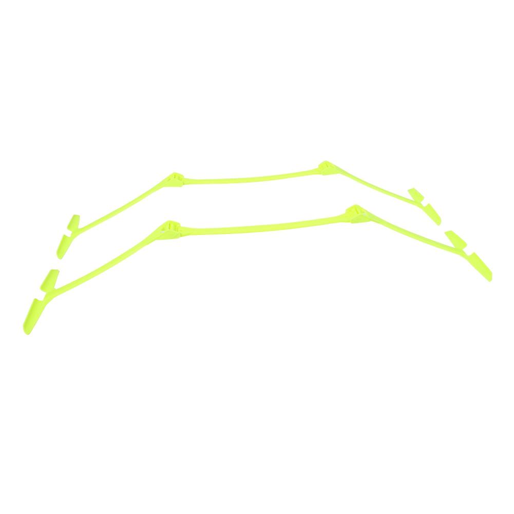 2pcs Football Soccer Agility Speed Training Aids Adjustable Hurdles Yellow Football Training Tool