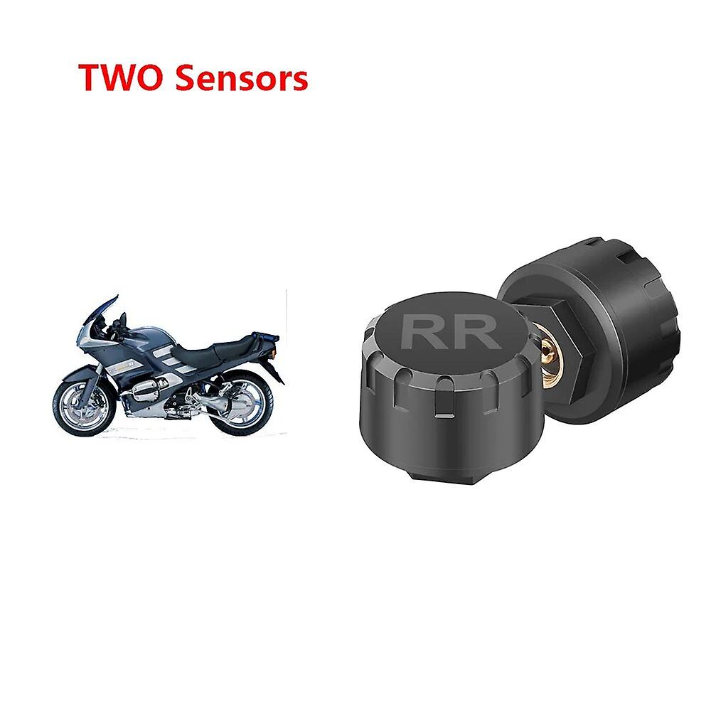 Car Tmps Tire Pressure Sensors Motorcycle Tpms Bluetooth-compatible Tire Pressure Monitoring System External Sensor Android/ios