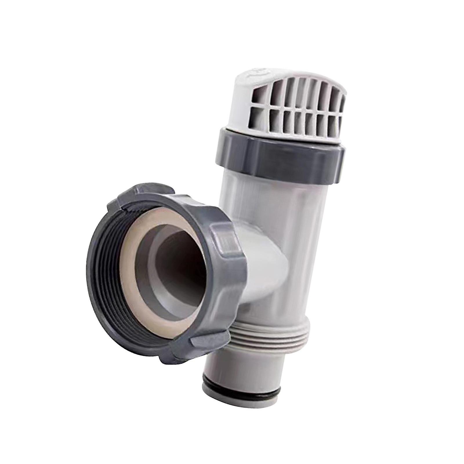 Plunger Valve Hose Connector Portable Pool Valve for above Ground Pool Setup