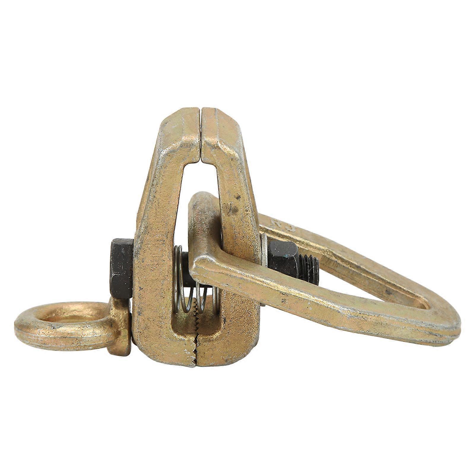 Auto Body Repair Pulling Clamp, Forged Construction, 2-Way Self-Tightening Frame Grip for Vehicles
