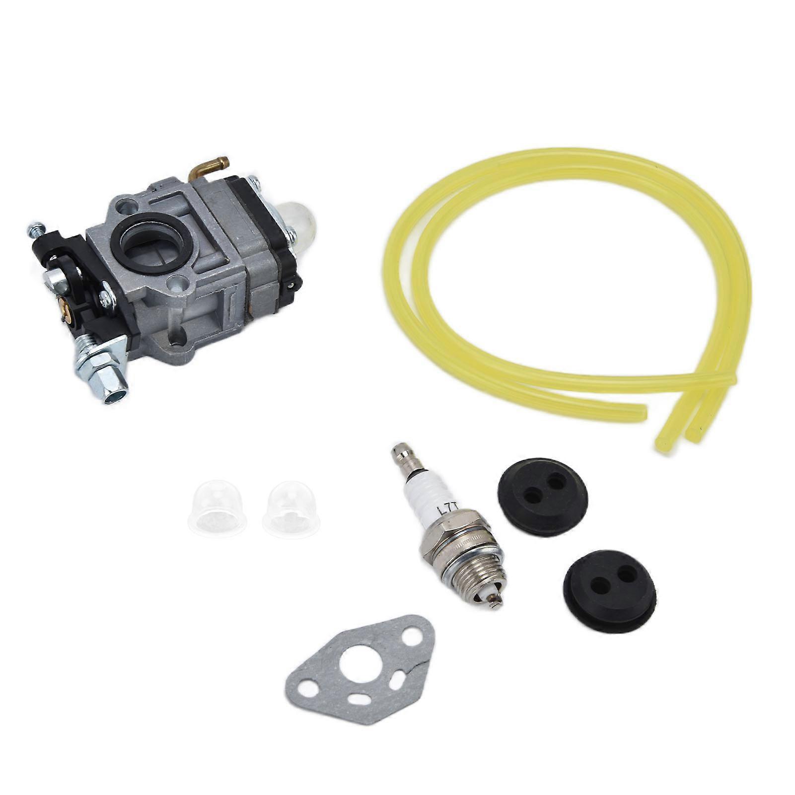 H119‑6 42CC Carburetor Gasket Sparking Plug Kit Replacement for WT WYK‑186 with Intake Hole