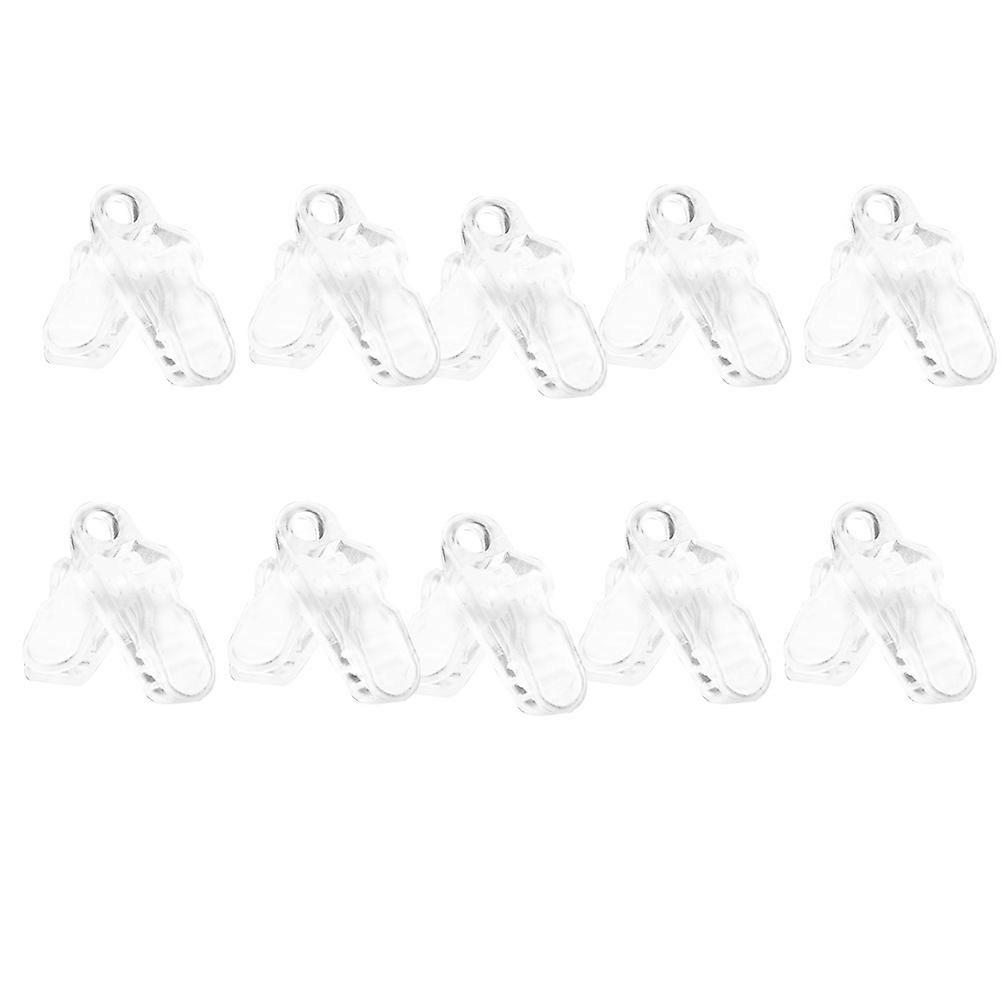 20Pcs Tent Hooks Awning Wind Rope Pull Point for Outdoor Camping