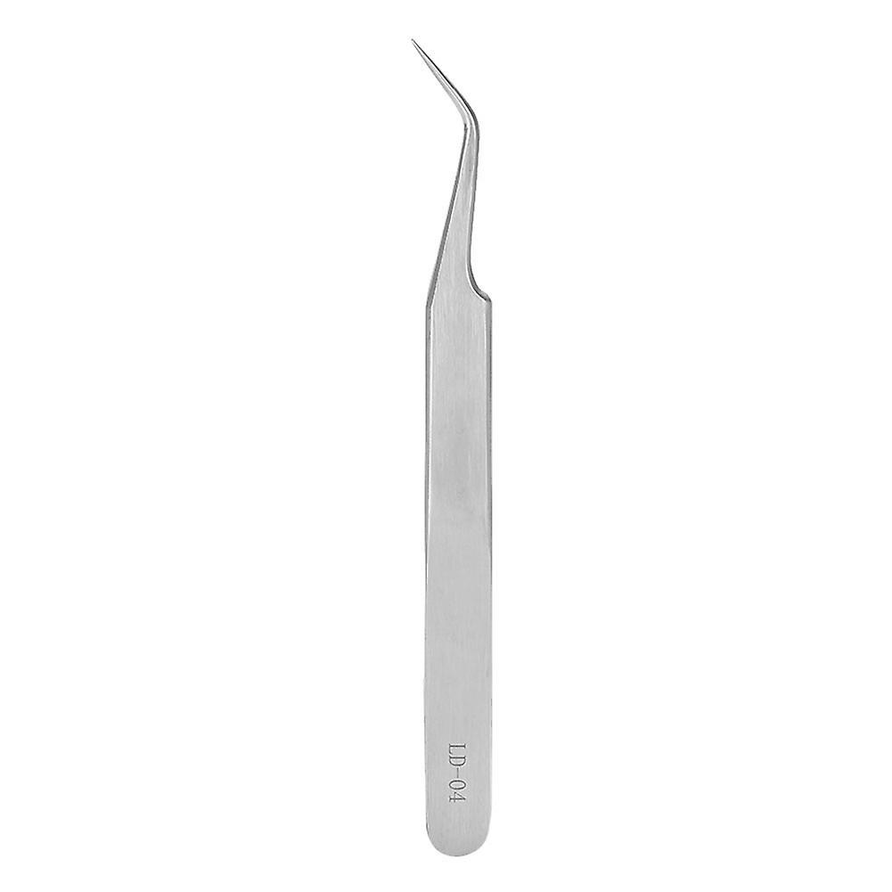 Eyelashes Extension Grafting Stainless Steel Tweezers Nippers False Eyelash Picking Curved