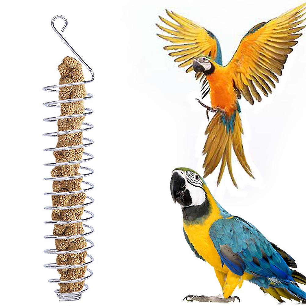 Spiral, Birds, Feeder, Fruit, Holder