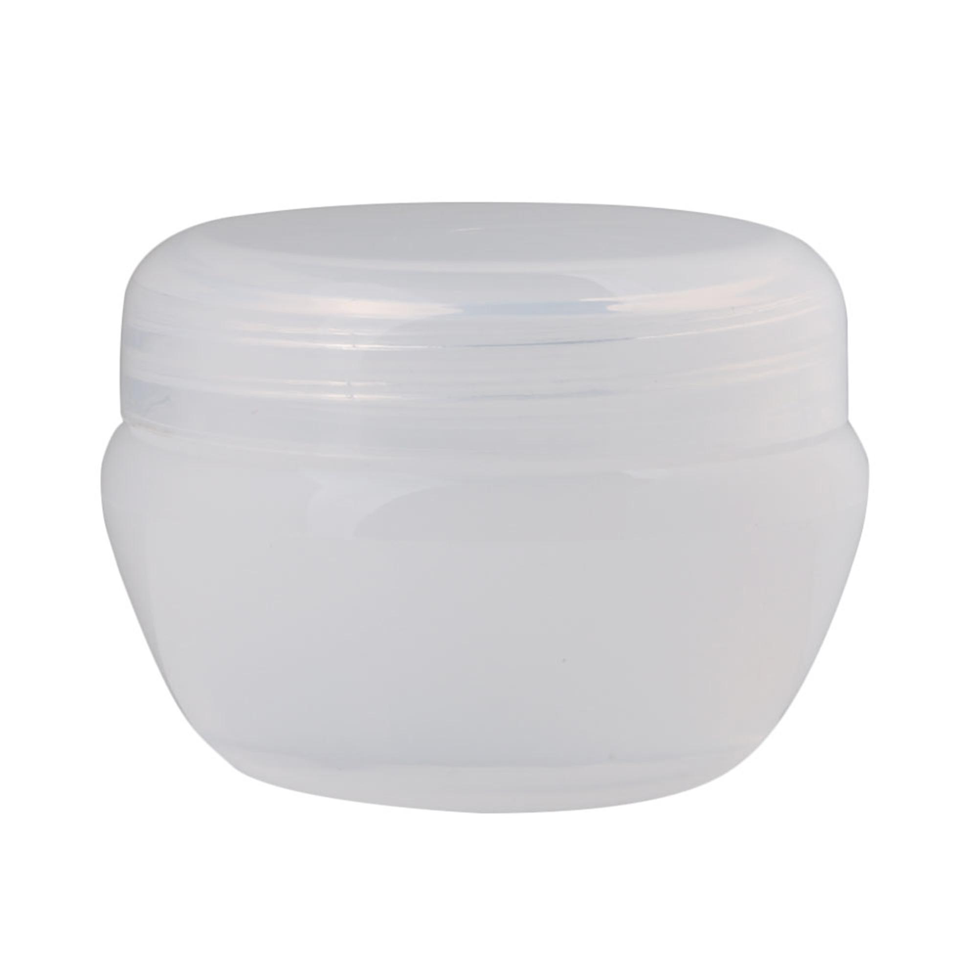 20pcs 20g Plastic Clear White Pot Jars Empty Makeup Cosmetic Containers