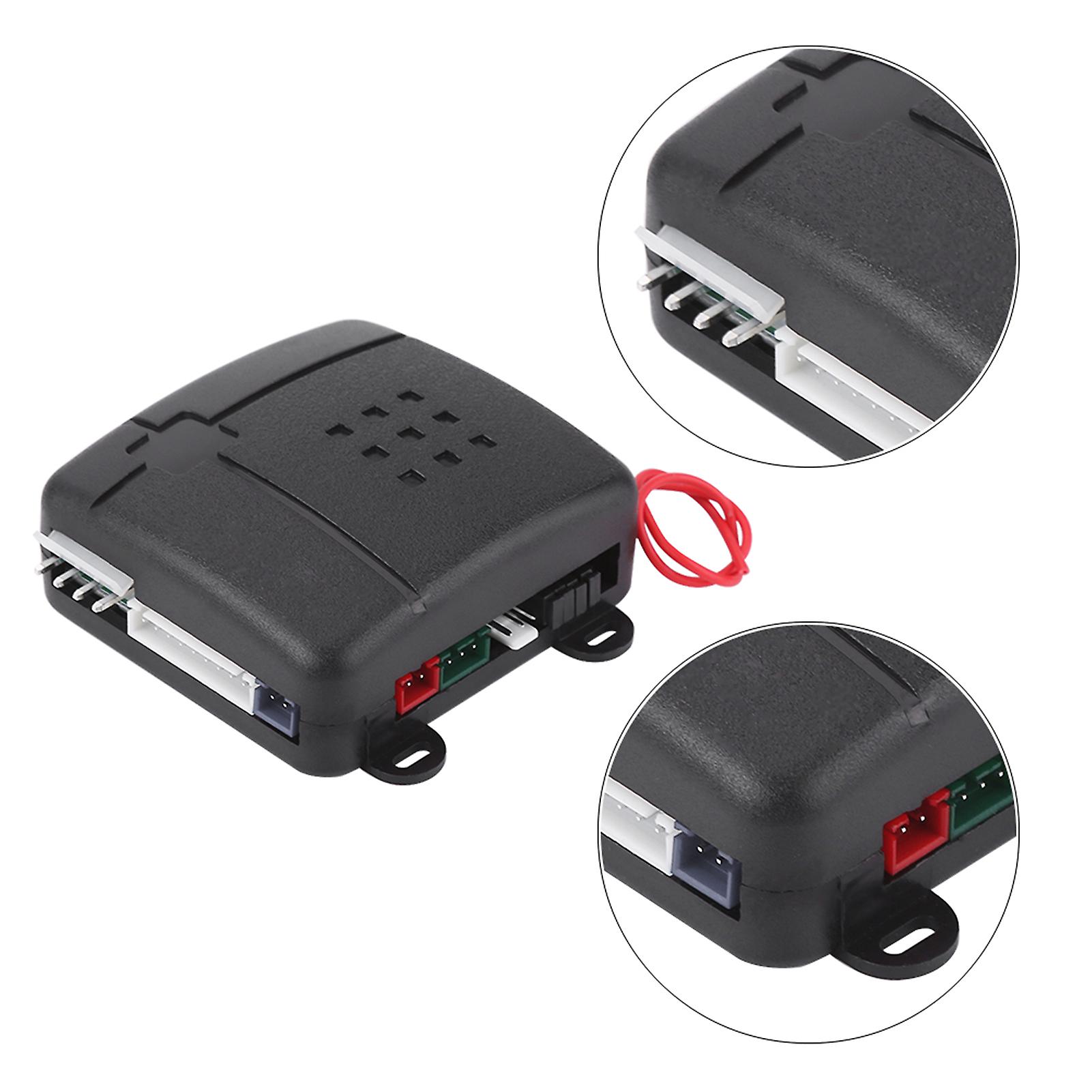 Universal Car Alarm Security Protection System Keyless Entry with 2 Remote Controls Siren