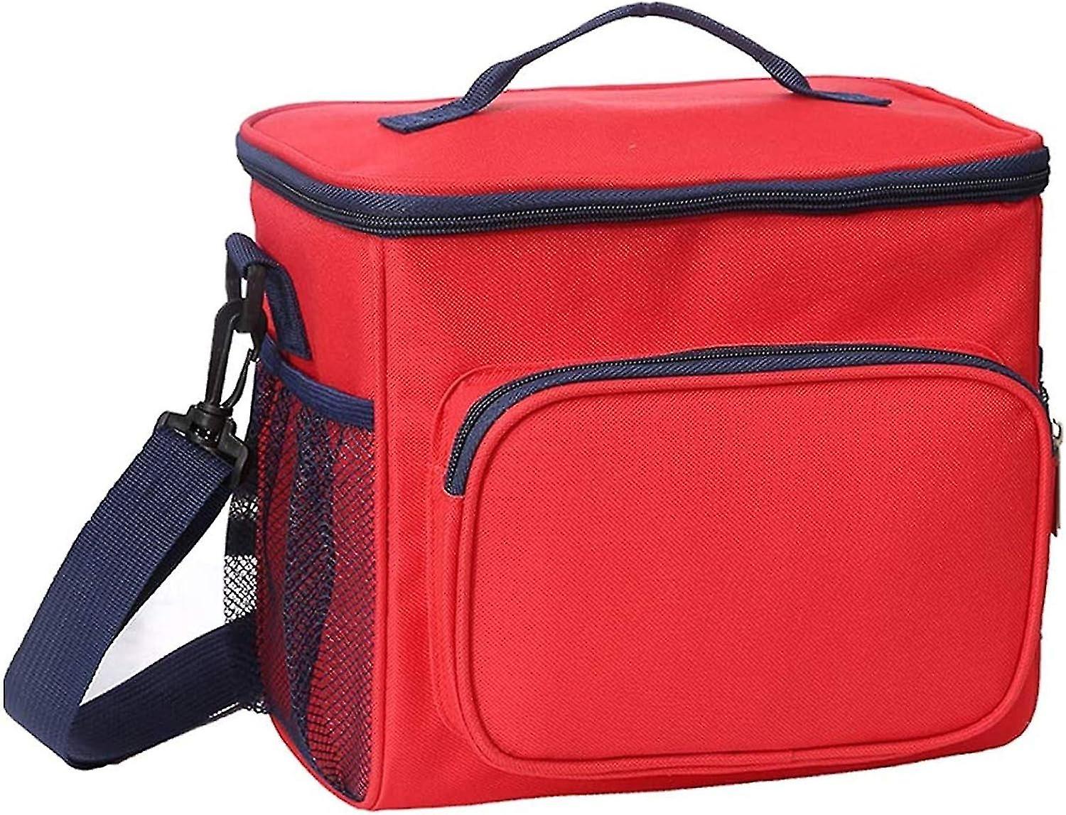 Insulated Lunch Bag Large Capacity Insulated Soft Refrigerated Lunch Bag For Lunch With Removable Sh