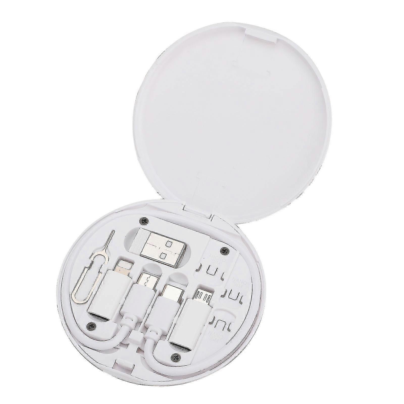 Multifunctional Portable Digital Storage Box,5 In 1 Compact Cable Card Retrieving Needle Storage Holder