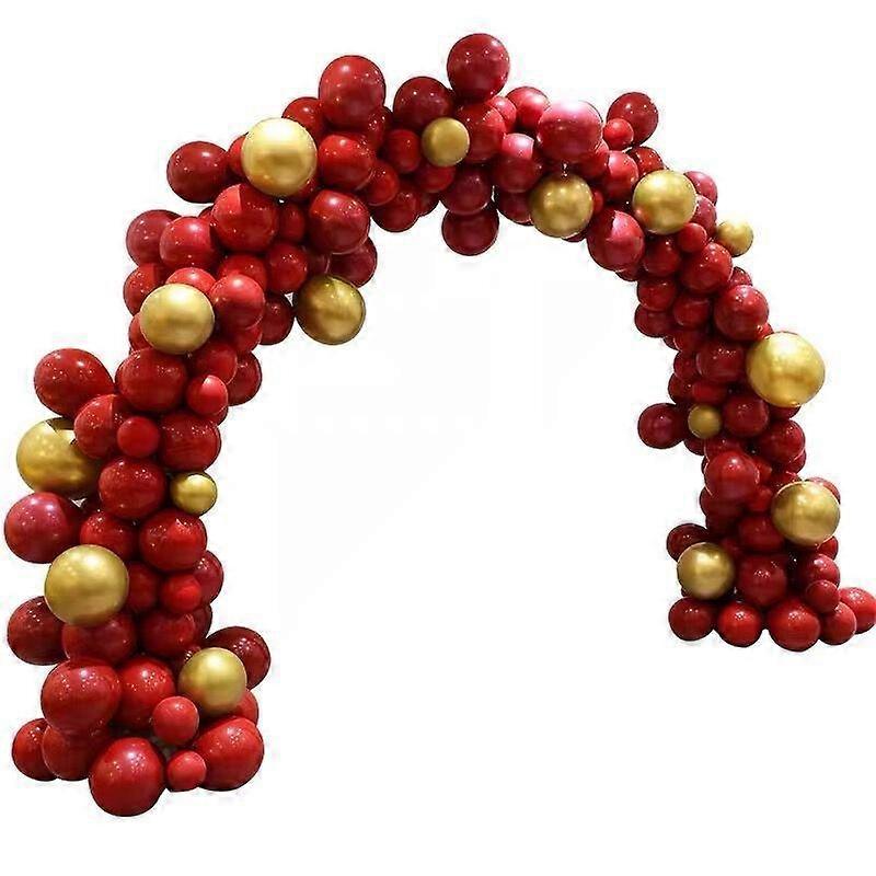 100 Sets Ruby Latex Ballon Valentijnsdag Verjaardag Bruiloft Decor